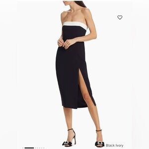 NWT Amanda Uprichard
Keller Strapless Midi-Dress